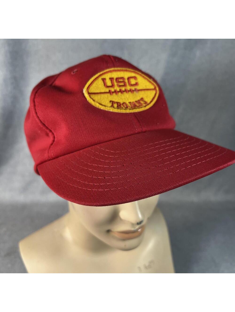 Vintage USC Trojans Sports Specialties Adjustable SnapBack Hat Cap Football